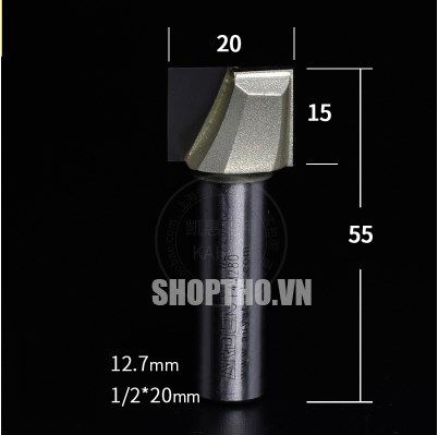  Mũi phay lấy nền Arden 0117 1/2*20 