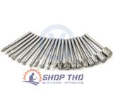  Bộ 20 mũi mài gỗ lũa - chuôi 3mm 