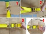  Dây đai chằng hàng kiểu tăng đơ 