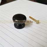  Núm gỗ màu đen sơn bóng, KT: 24*22mm 