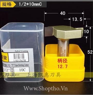  Mũi phay Arden 1612 - đánh rãnh 1/2*10mmC 
