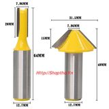  Bộ 2 mũi phay ghép nan cửa 