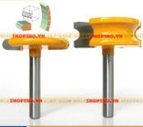  Bộ 2 mũi phay ghép cung tròn - Colet 6.35mm 