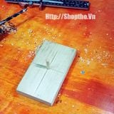  Bộ cữ khoan vuông góc và 45 độ nhôm ANODE màu xanh 