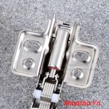  Bản lề giảm chấn phủ nửa BAWBOM lắp cánh tủ 