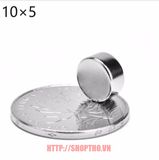  Nam châm hạt tròn D10*5mm 