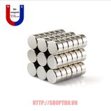  Nam châm hạt tròn D10*5mm 