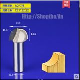  Mũi phay đánh rãnh tròn Tideway 1/2*7/8 (D=22.2mm) 