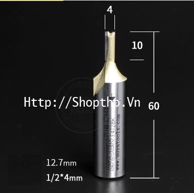  Mũi phay rãnh Arden 0114A 1/2x4x10 