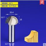  Mũi phay TIDEWAY đánh rãnh tròn 1/2*1 (D=25.4mm) 