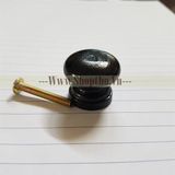  Núm gỗ màu đen sơn bóng, KT: 24*22mm 