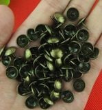  Đinh đồng mũ giả cổ 9*9mm - màu đồng 