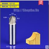  Mũi phay đánh rãnh tròn Tideway 1/2*1/2 (D=12.7mm) 