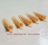  Đầu bịt nhựa khoan chéo #18 - màu vàng vân gỗ (túi 100c) 