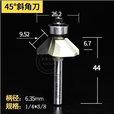  Mũi phay 45 độ Arden 0209 - 1/4*3/8 