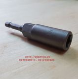  Đầu bắn bulong tuýp dài - chuôi máy bắn vít - cỡ 11mm 