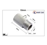  Nút Wnew lỗ phi 10mm ren M14 