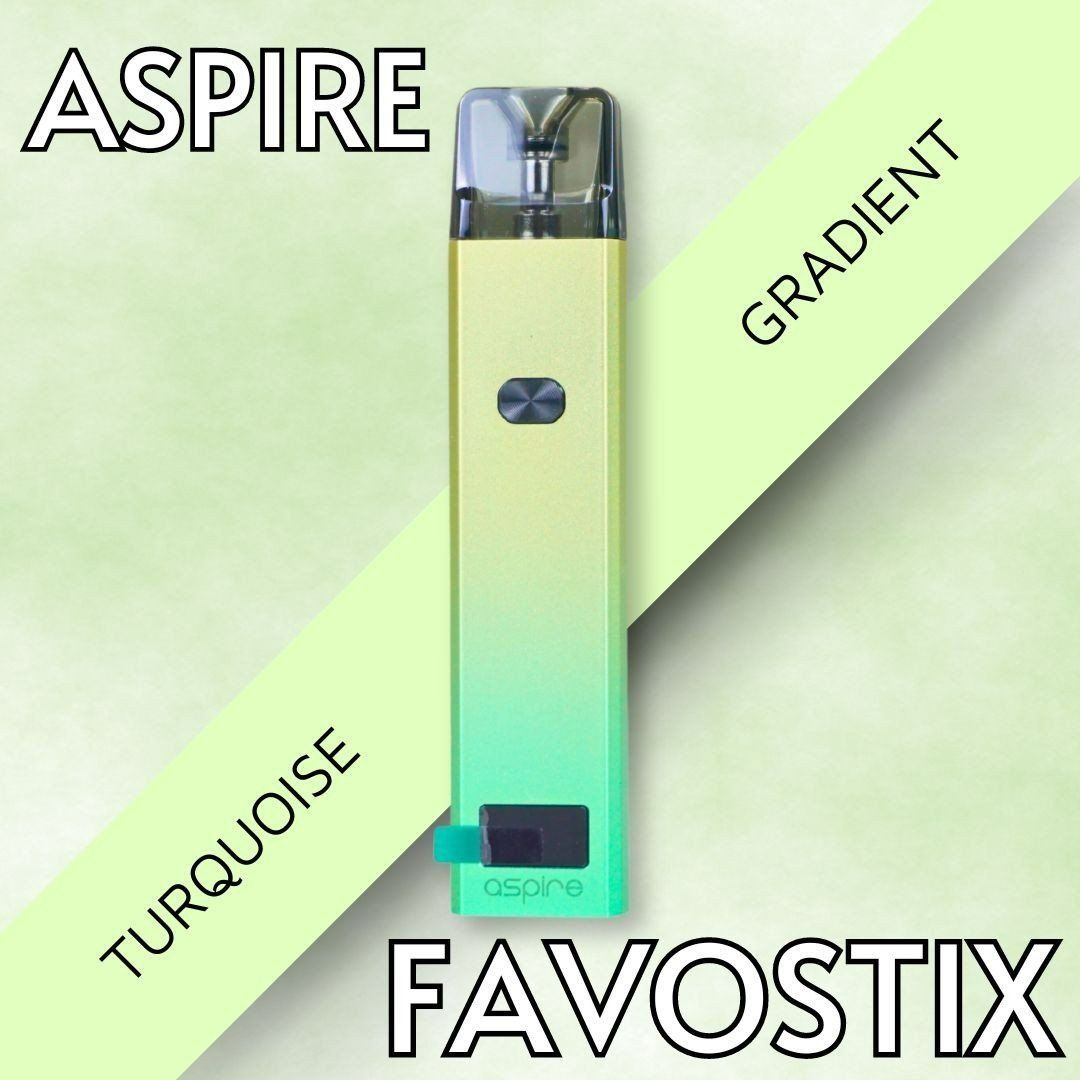 Aspire Favostix - Um Pod com Display e 1000mAh de bateria 