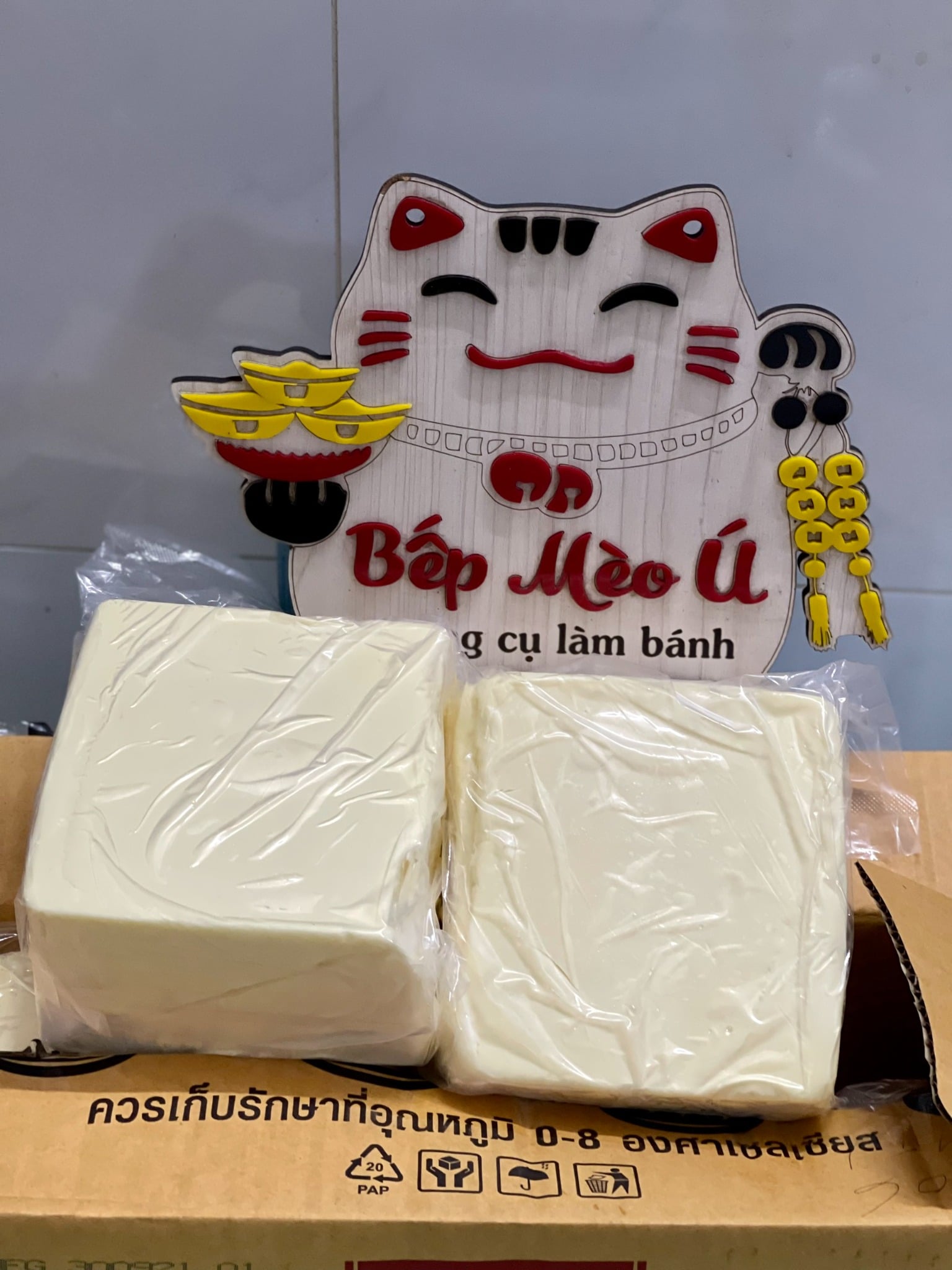 Bơ Lạt Trắng Thực Vật Làm Bánh Imperial Thái Lan 1kg