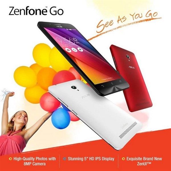 Asus Zenfone Go MT6580 4x1.3Ghz/2Gb/16Gb/5.0/S8T2/5.0/2S
