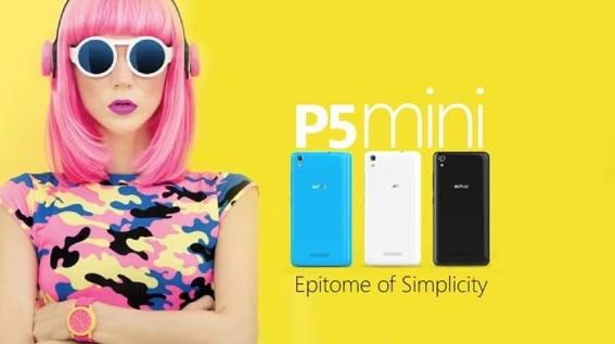 Gionee P5 Mini 4x1.3Ghz/1G/8G/4.5/S5T2/5.1/2S