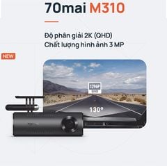 Camera hành trình 70mai M310 ghi hình 2K