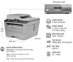 Máy in đa chức năng Brother MFC-L2701D