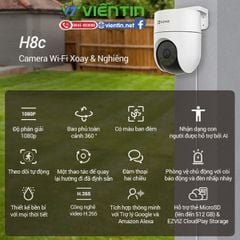 Camera WiFi EZVIZ H8C Pro 2K 3MP