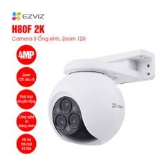 Camera wifi Ezviz H80f 4MP Multi 2K+ quay quét 3 ống kính
