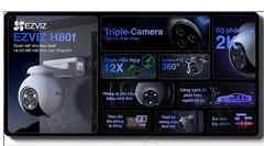 Camera wifi Ezviz H80f 4MP Multi 2K+ quay quét 3 ống kính