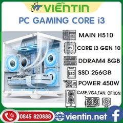 Máy tính để bàn PC Gaming VT310 (Main H510, CPU Core i3, DDR4 8GB, SSD256GB, PSU 450W)