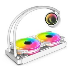 Tản Nhiệt Nước CoolMoon ICeMoon 240p ARGB – Trắng – Mặt Gương