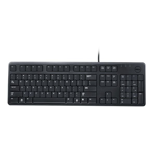 Bàn phím có dây Del KB216 chính hãng