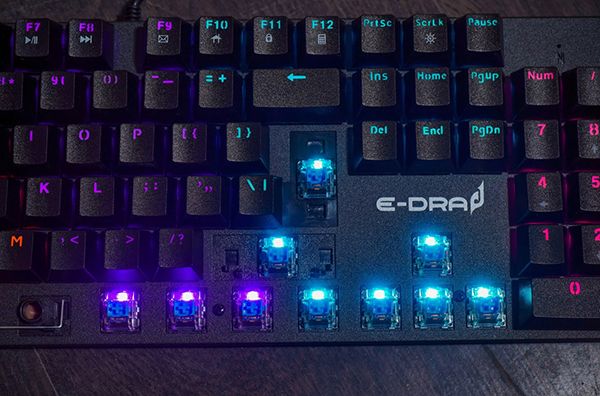 Bàn phím cơ E-DRA EK313 Blue switch