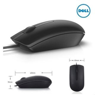 Chuột máy tính Dell Kit- Dell Optical Mouse- MS116- Black- S&P