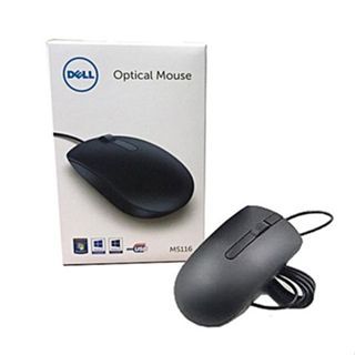 Chuột máy tính Dell Kit- Dell Optical Mouse- MS116- Black- S&P