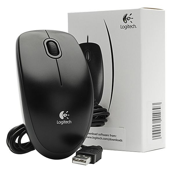 Chuột có dây Logitech B100 Usb