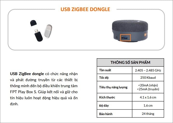 USB Dongle Zigbee Hera