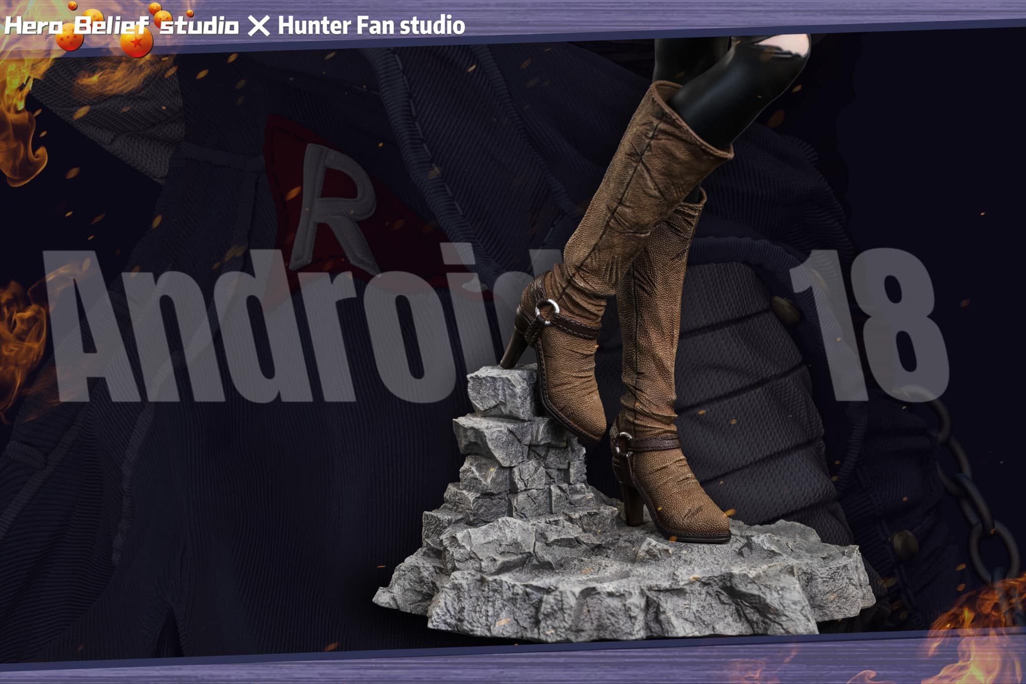 Android 18 - Hero Belief x Hunter Fan Studio – Flash Resin Shop