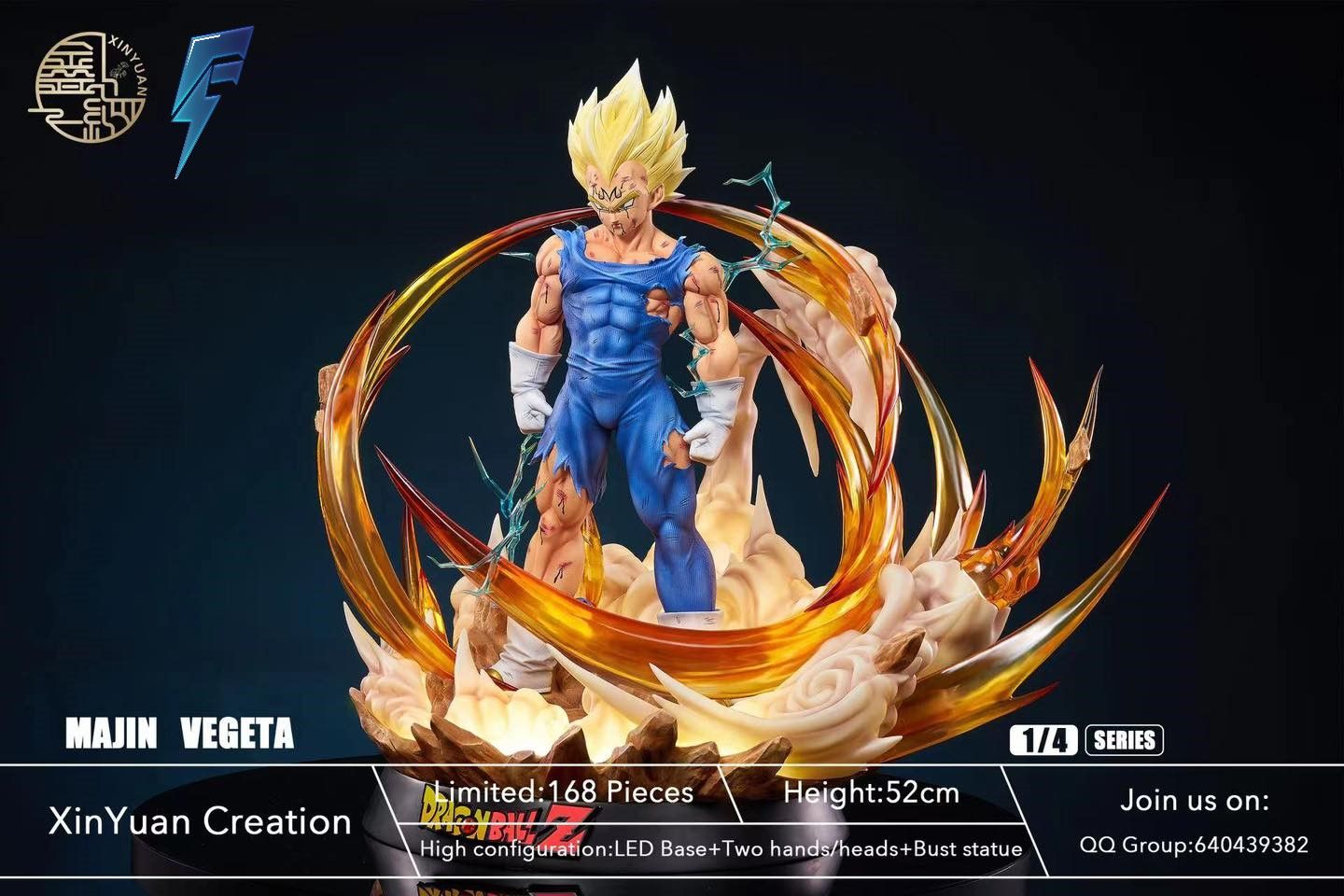 Xin Yuan Studio - Majin Vegeta – Flash Resin Shop