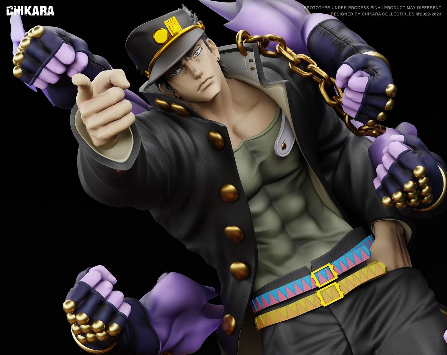 chikara-studio-kujo-jotaro-vs-dio-brando-flash-resin-shop