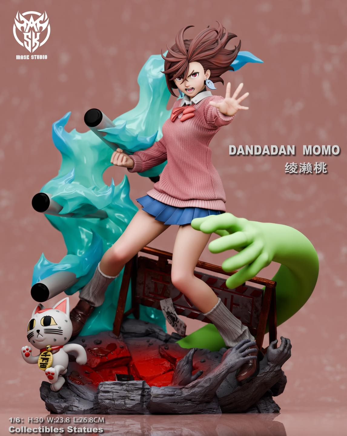 Mask Studio - Ayase Momo - Dandadan – Flash Resin Shop