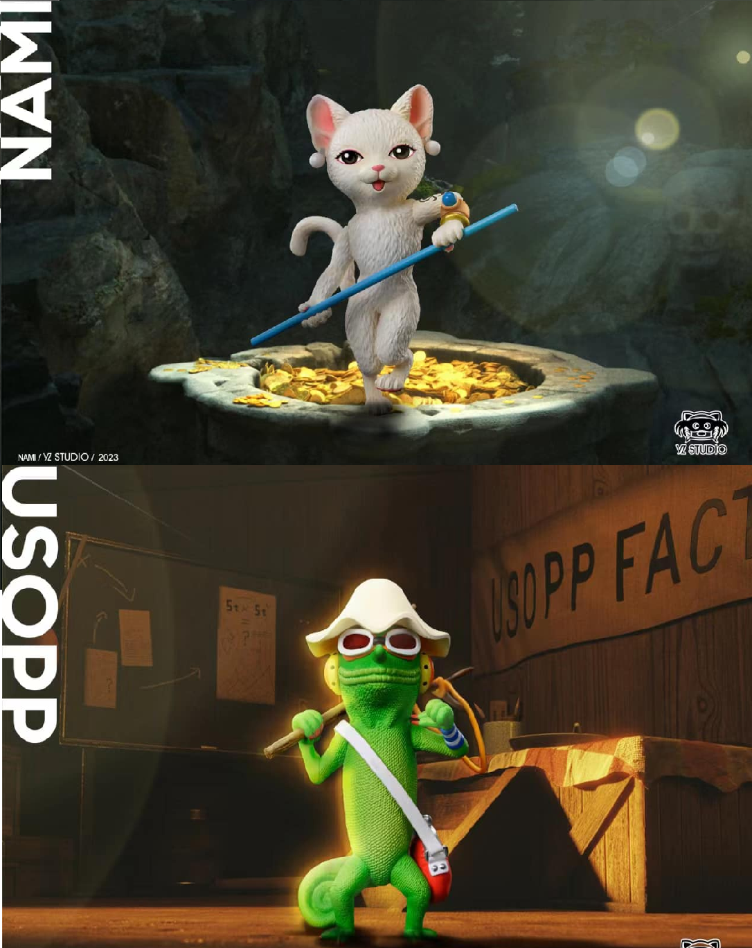 Animal Nami/Usopp YZ studio Flash Resin Shop