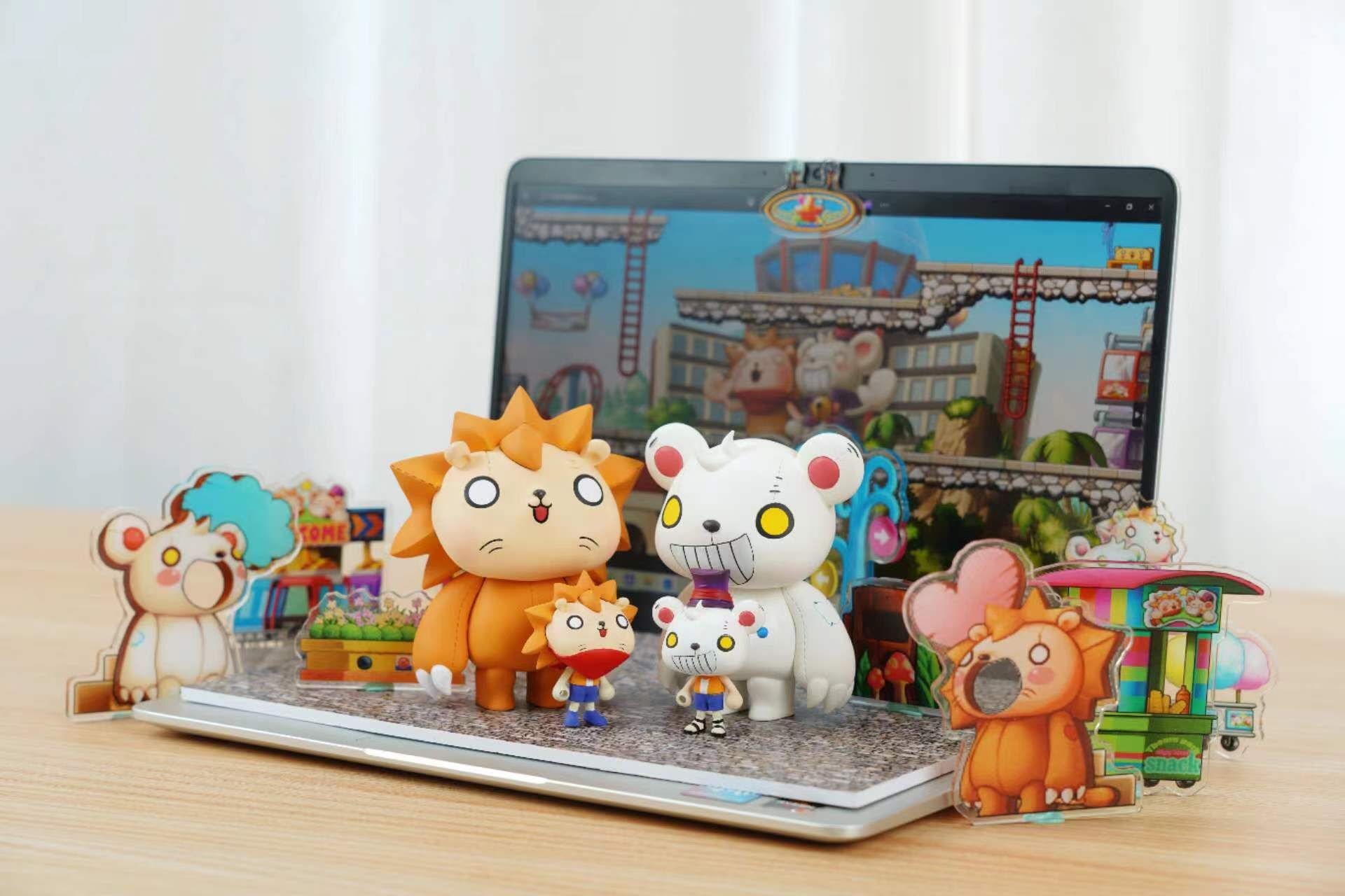 YMG Studio - Bear King Lion King – Flash Resin Shop