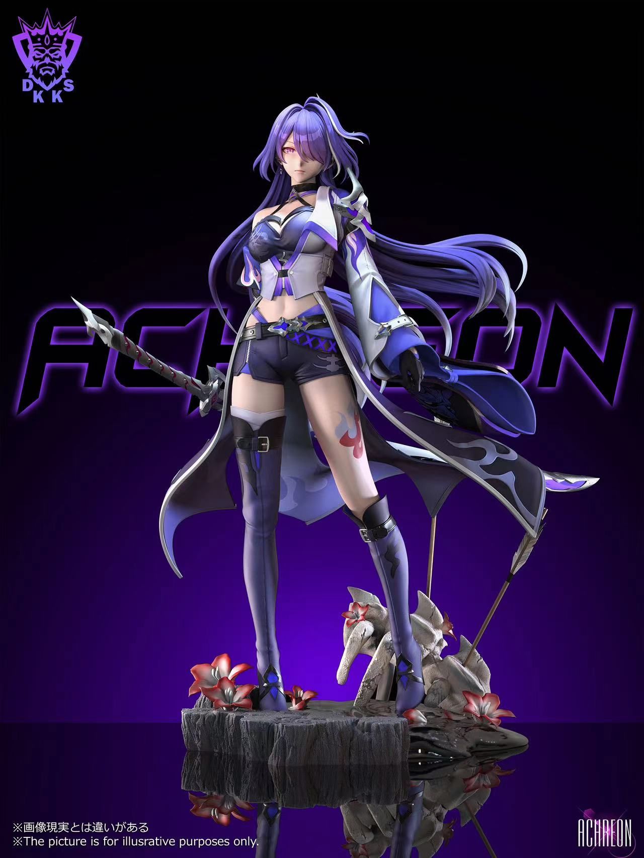 Dark King Studio - Acheron - Honkai:Star Rail – Flash Resin Shop