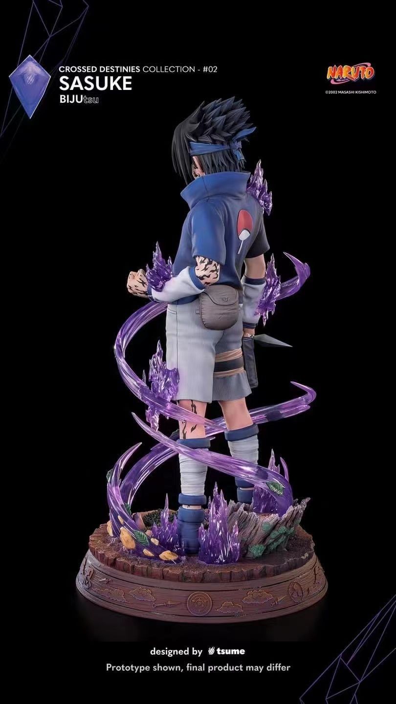 NARUTO - Sasuke Uchiha - Figurine Neon by Tsume 25cm