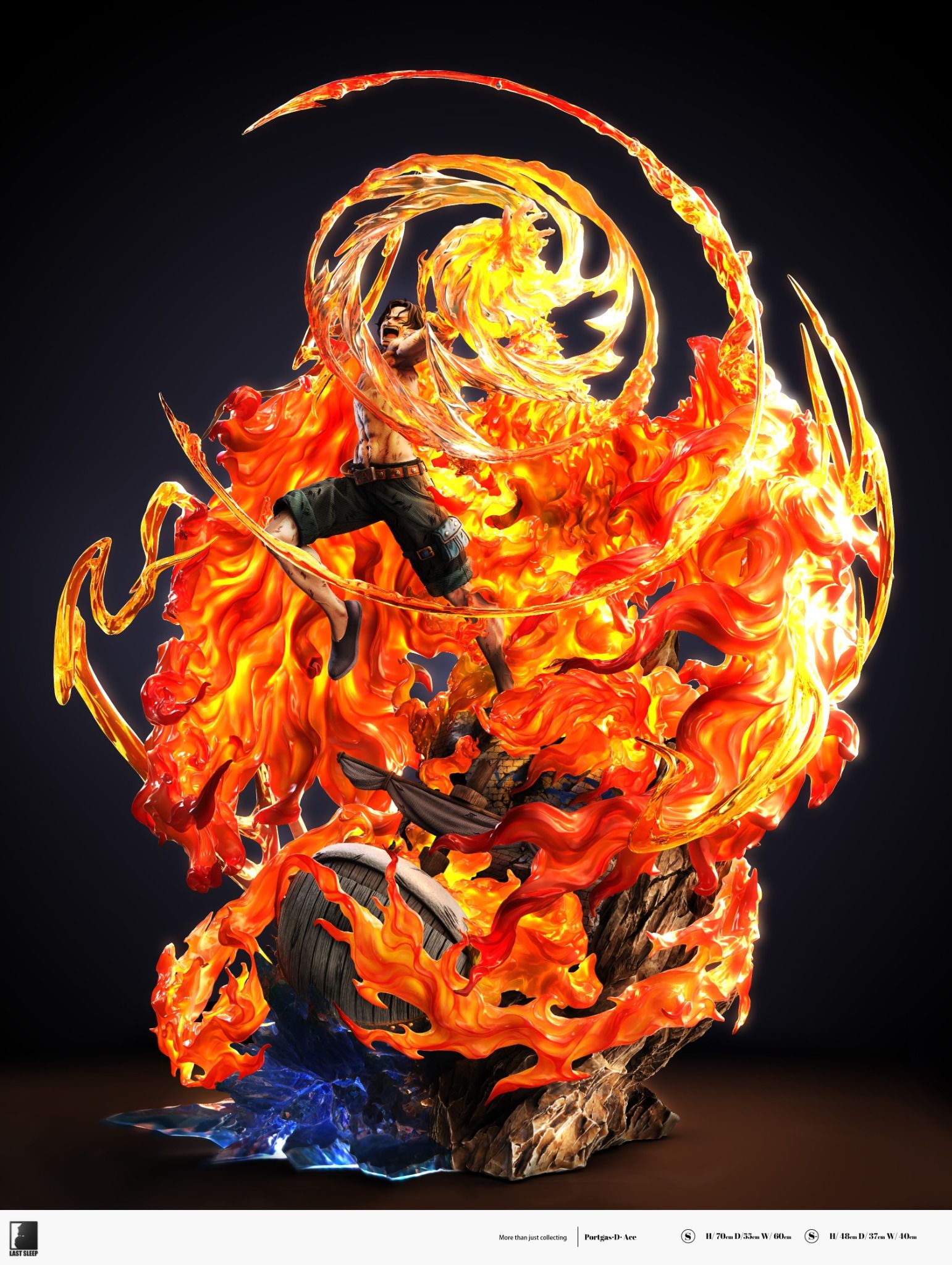 One Piece LAST SLEEP Studio Ace Resin Statue - Kaioland