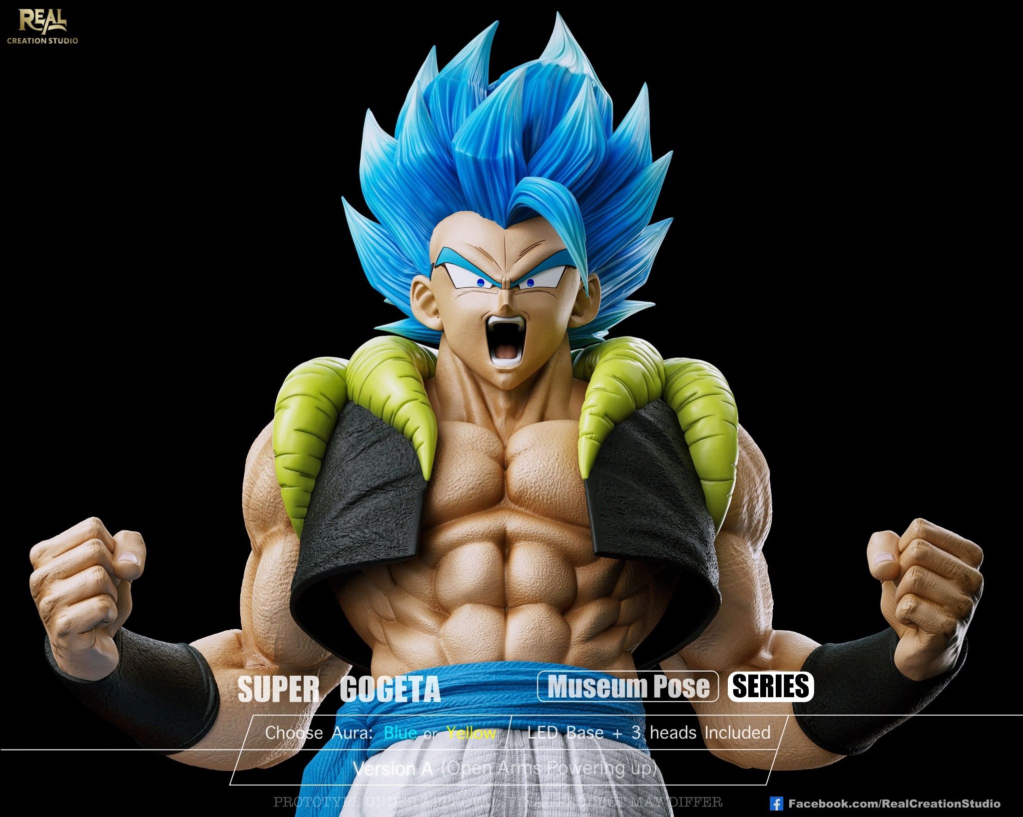 Real Creation Studio - Gogeta - Dragon Ball – Flash Resin Shop