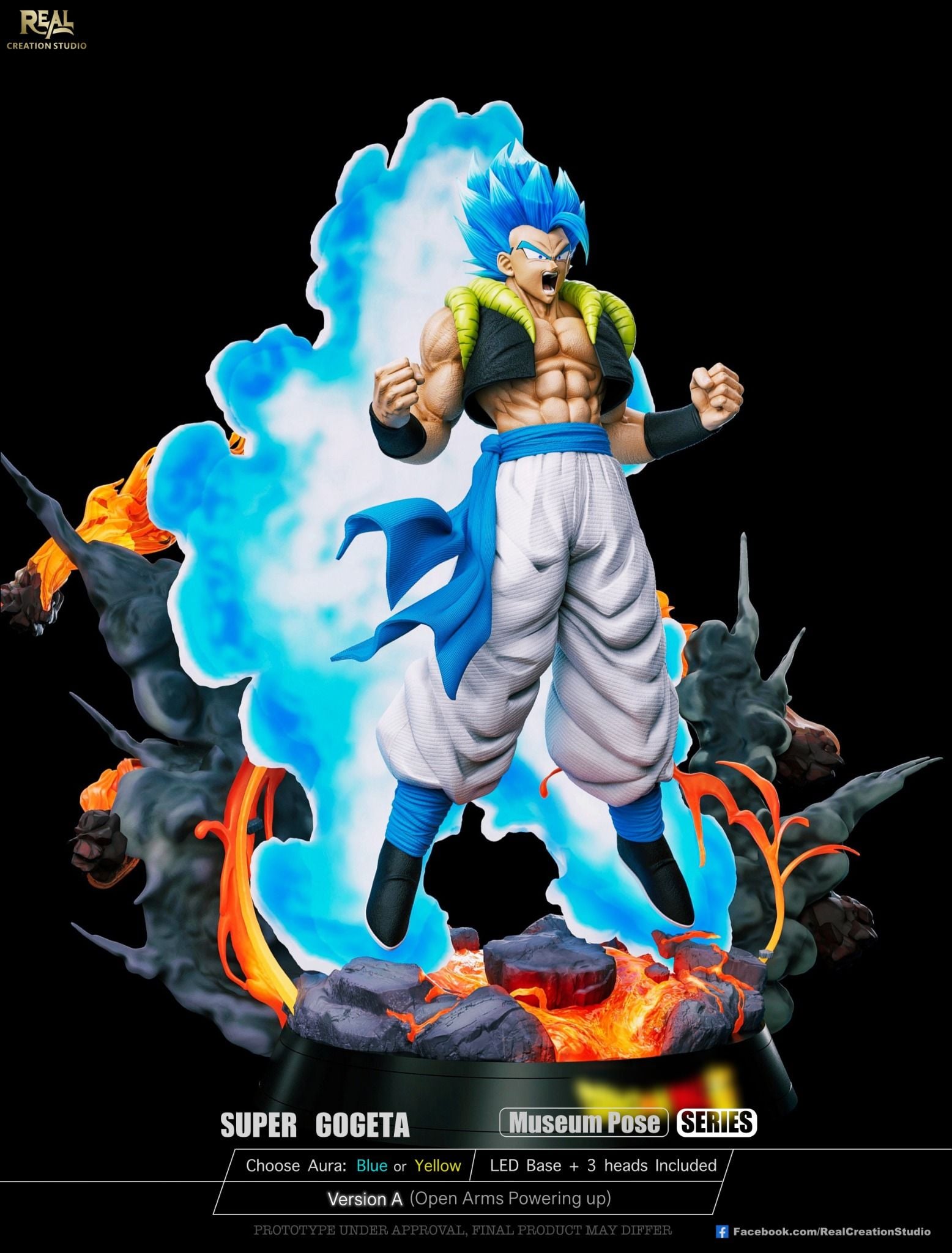 Real Creation Studio - Gogeta - Dragon Ball – Flash Resin Shop
