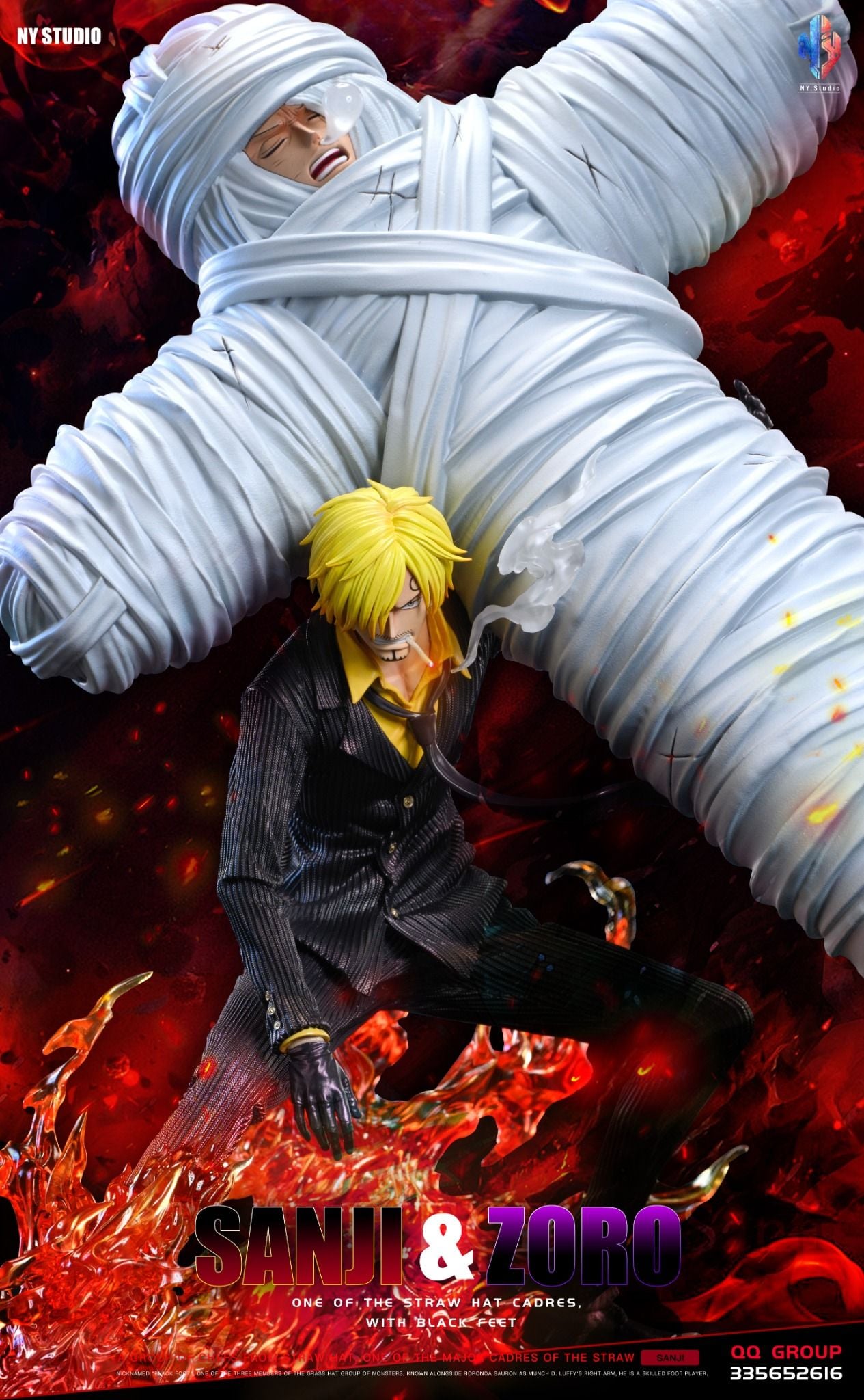NY Studio - Sanji x Zoro - One Piece – Flash Resin Shop